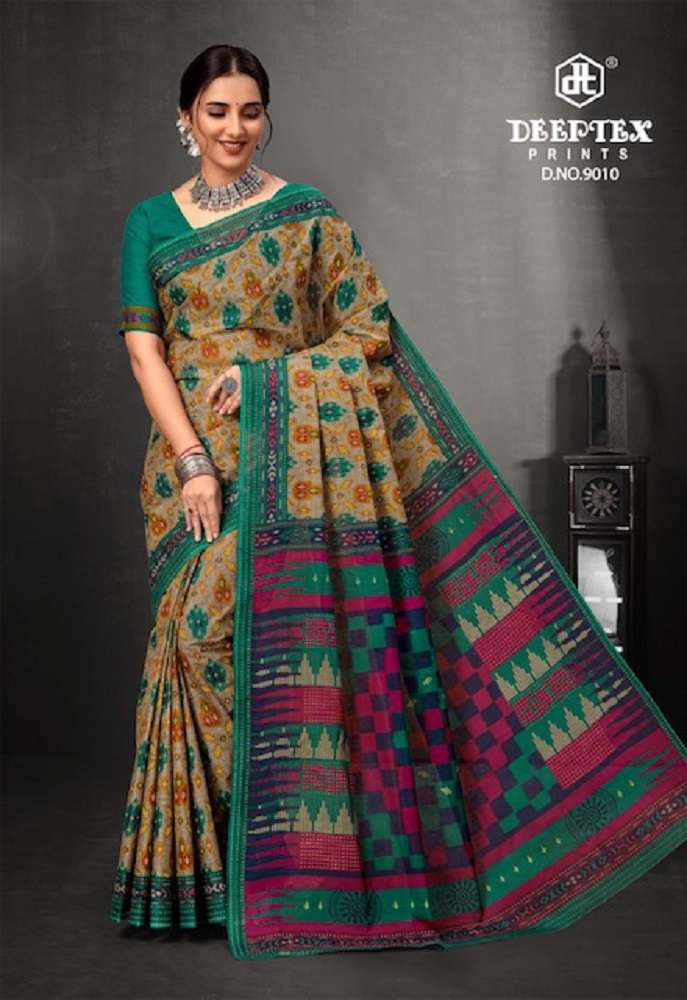 Deeptex Prime Time Vol-9 -Cotton Sarees -Wholesale Catalog