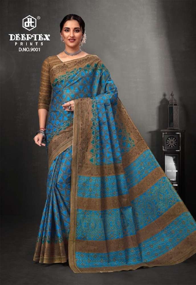 Deeptex Prime Time Vol-9 -Cotton Sarees -Wholesale Catalog