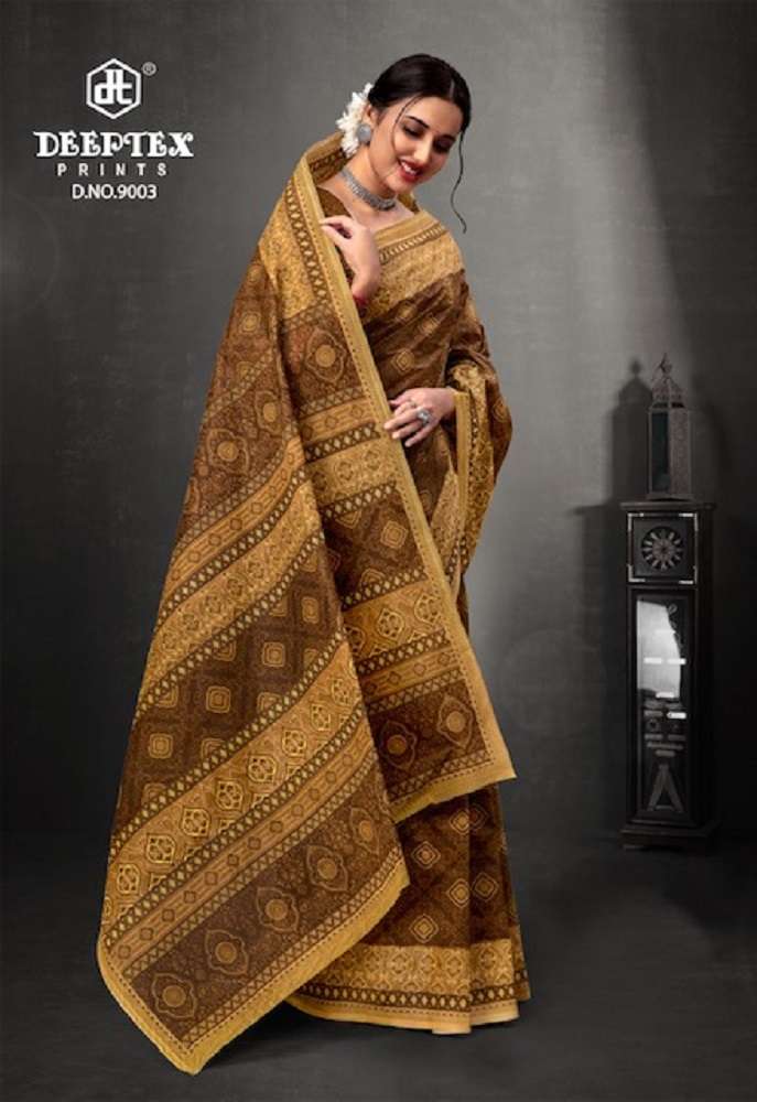 Deeptex Prime Time Vol-9 -Cotton Sarees -Wholesale Catalog