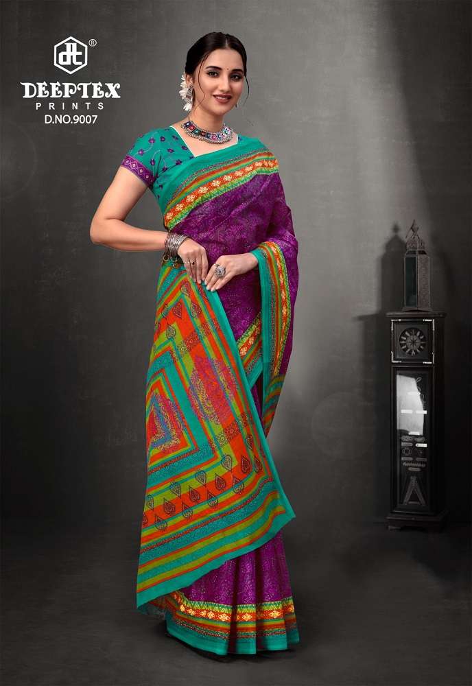 Deeptex Prime Time Vol-9 -Cotton Sarees -Wholesale Catalog