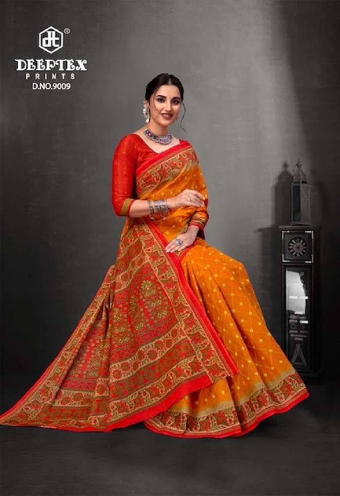 Deeptex Prime Time Vol-9 -Cotton Sarees -Wholesale Catalog