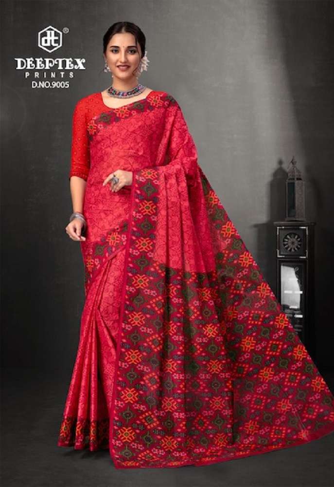 Deeptex Prime Time Vol-9 -Cotton Sarees -Wholesale Catalog
