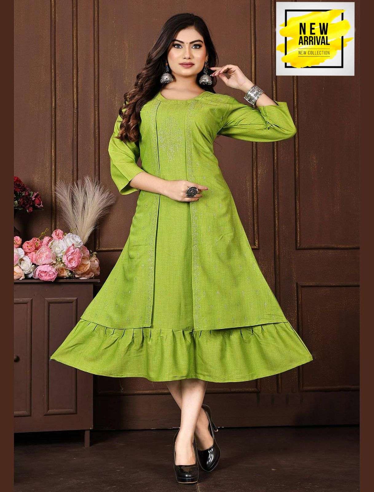 FT JESHIKA 2 LIQUED RAYON PLAIN Kurti Wholesale catalog