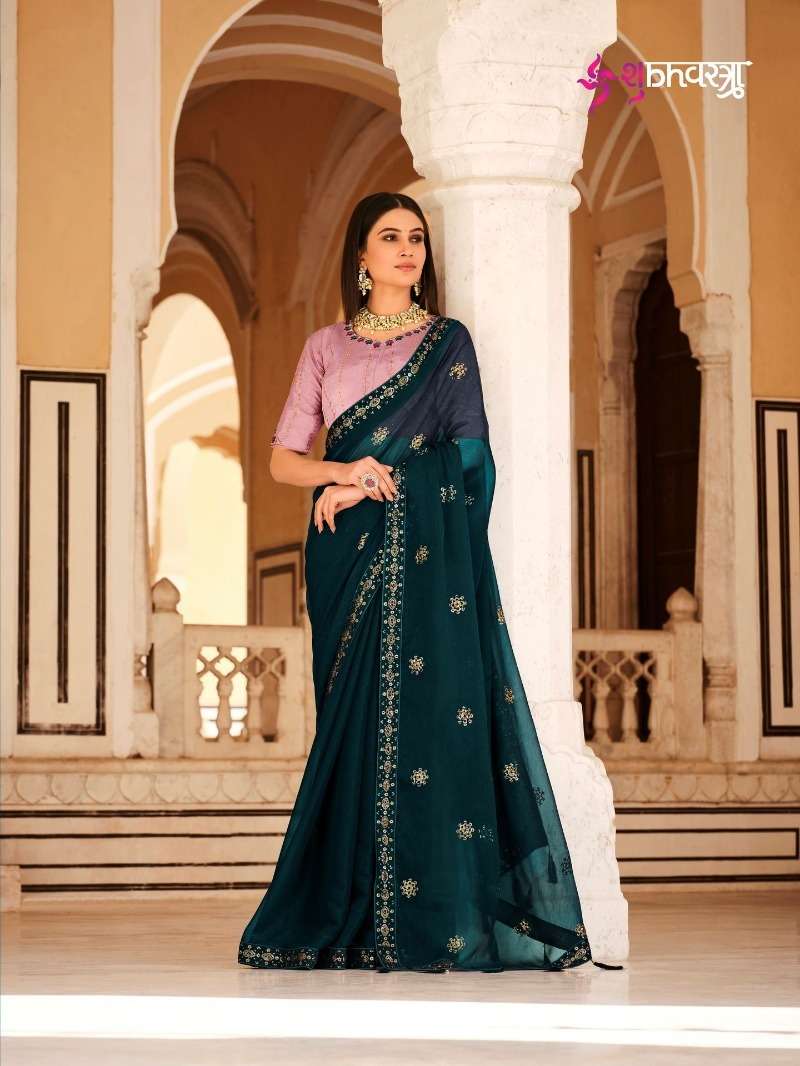 GATHA VOL.1 Embroidered Saree Wholesale catalog 