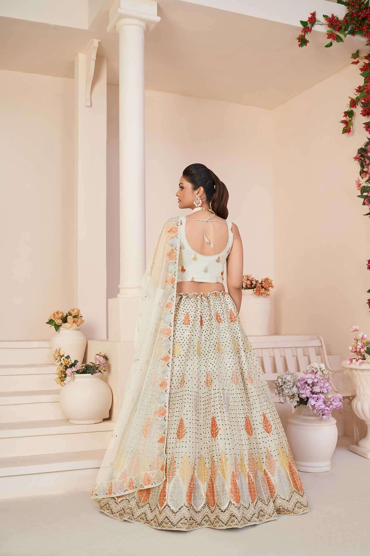 Gazal 102 A Party Wear Net Lehenga Choli Wholesale catalog