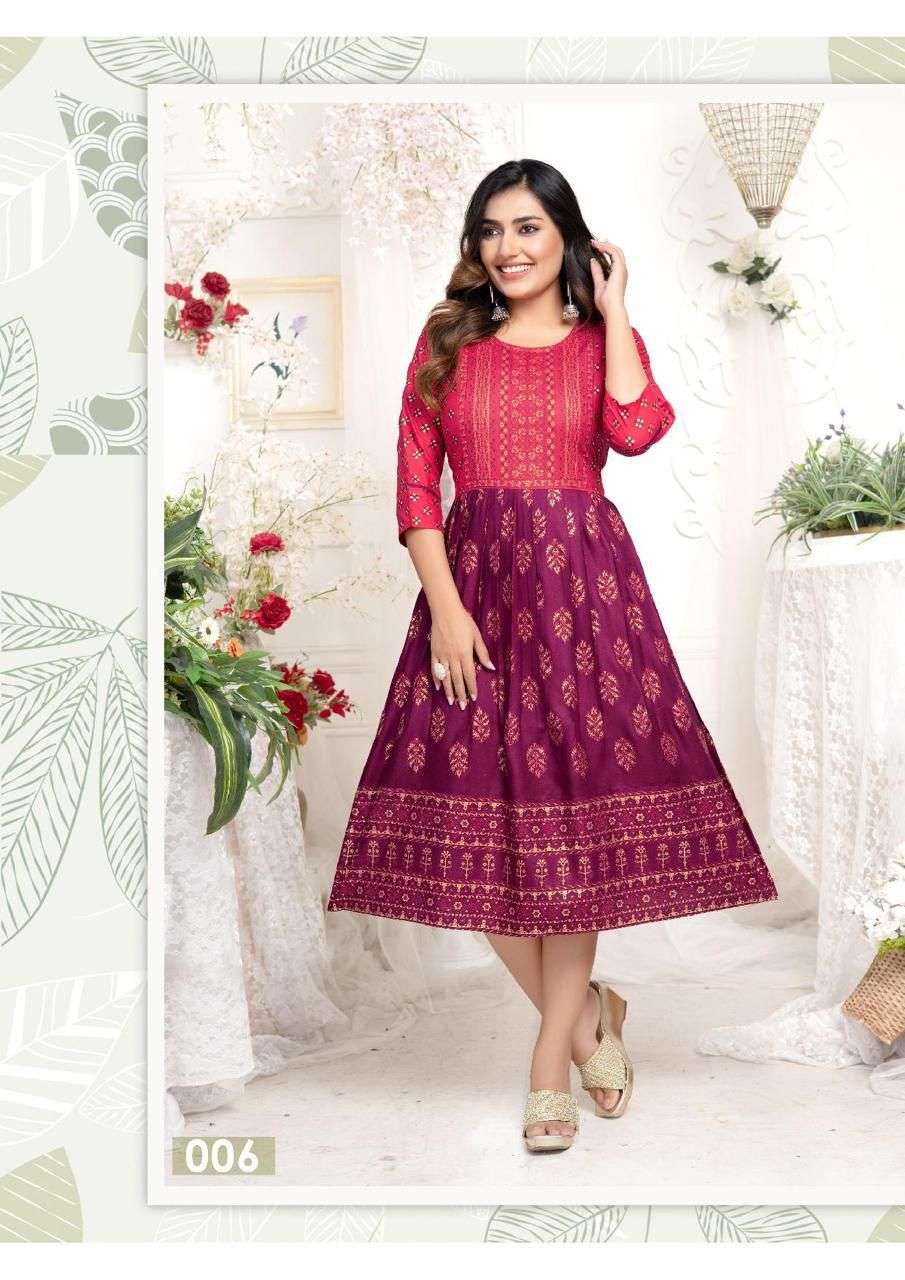 GOLDEN GULNAAZ Fancy Kurti Wholesale catalog