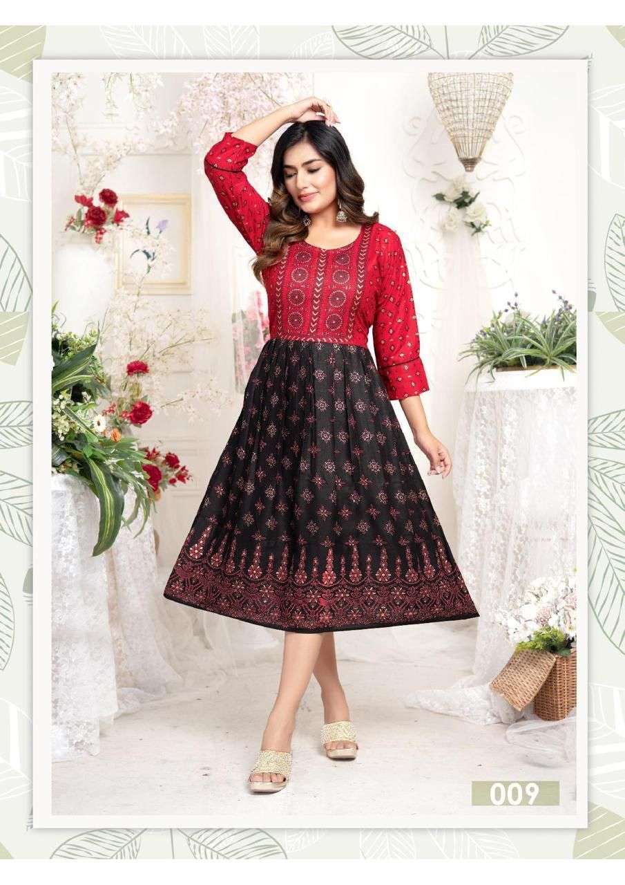 GOLDEN GULNAAZ Fancy Kurti Wholesale catalog