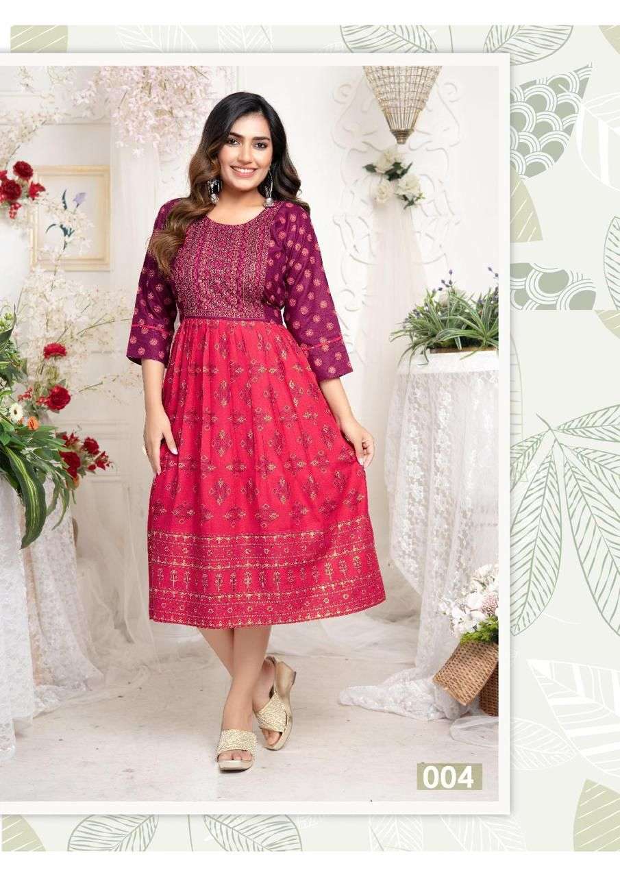 GOLDEN GULNAAZ Fancy Kurti Wholesale catalog