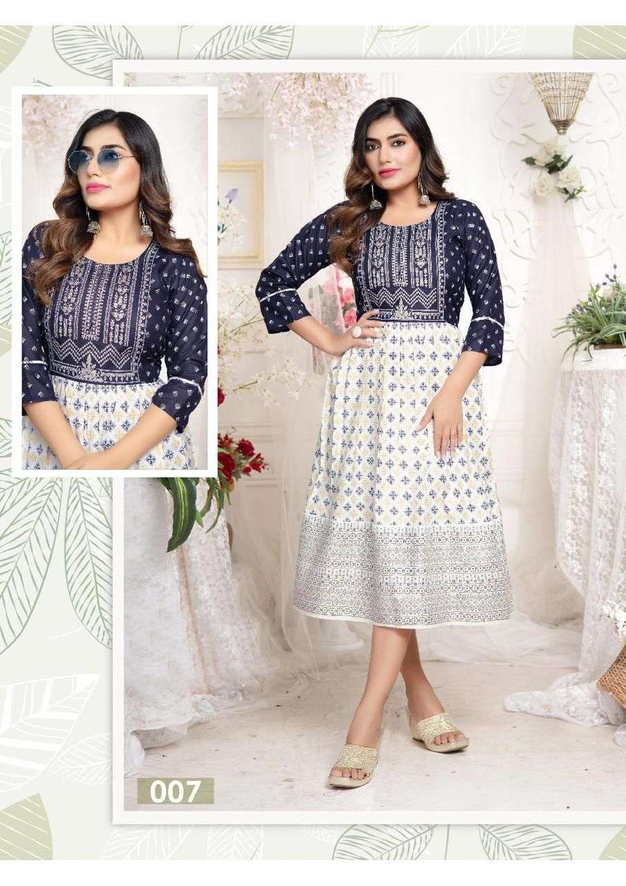 GOLDEN GULNAAZ Fancy Kurti Wholesale catalog