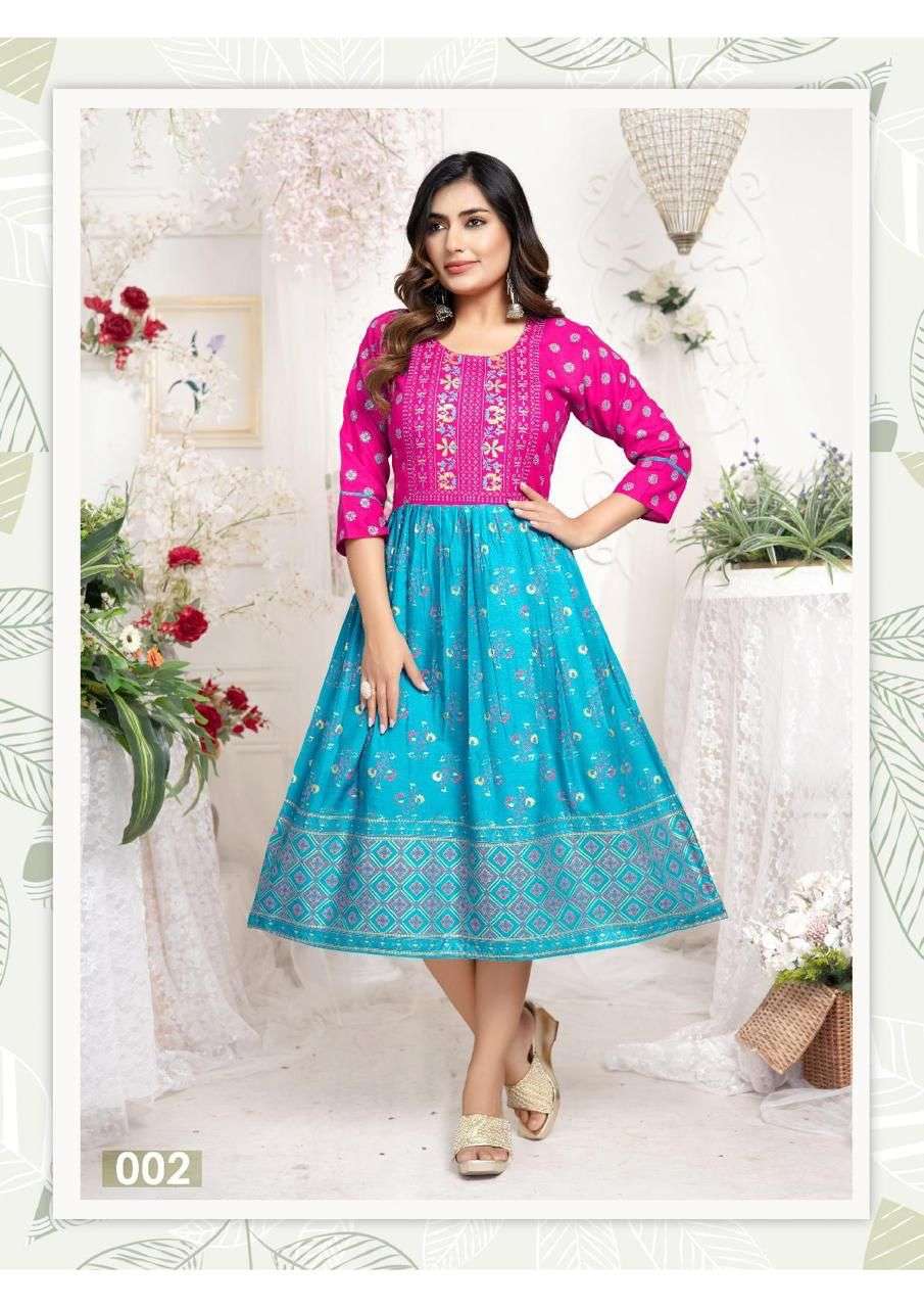 GOLDEN GULNAAZ Fancy Kurti Wholesale catalog