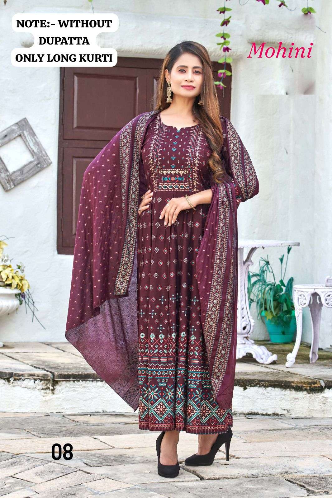 GOLDEN MOHINI Heavy Reyon Slub Kurti Wholesale catalog