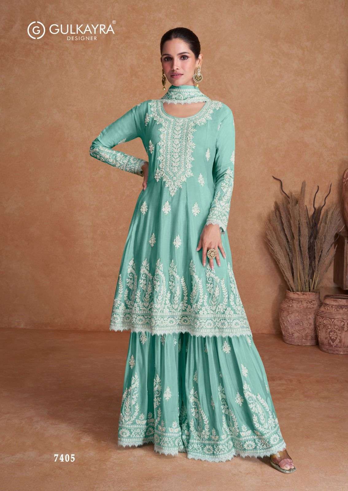 Gulkayra Flory Chinon Designer Salwar Suit Wholesale catalog