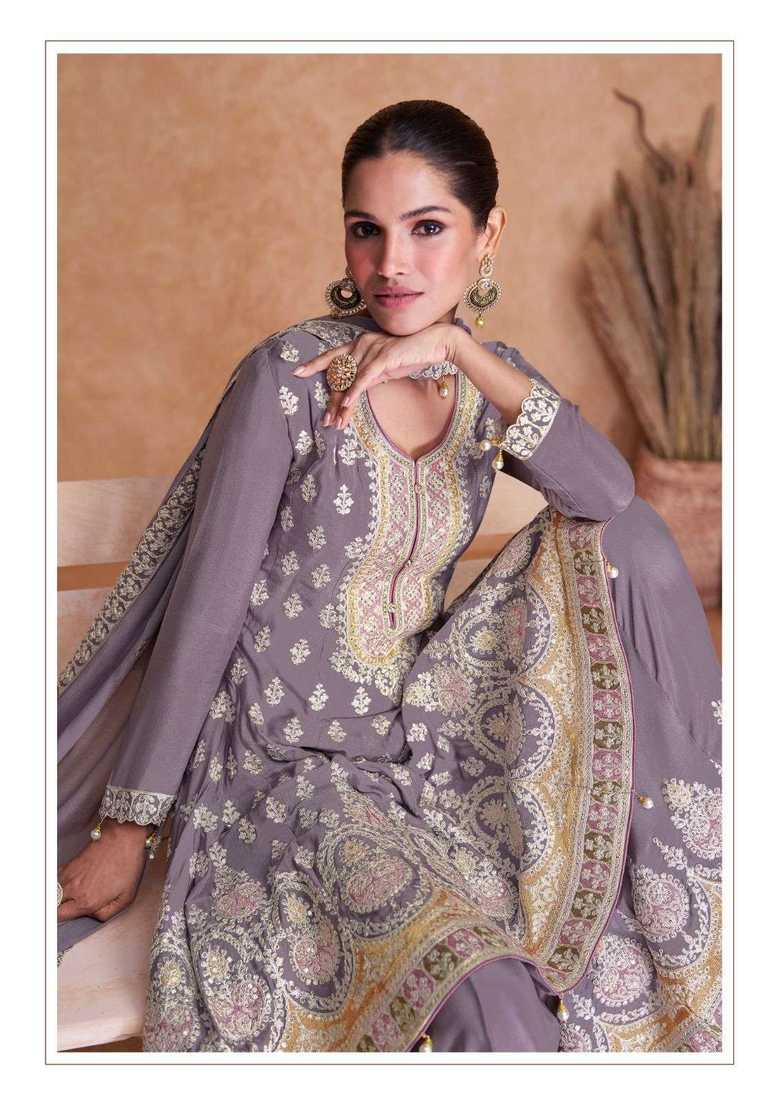 Gulkayra Flory Chinon Designer Salwar Suit Wholesale catalog