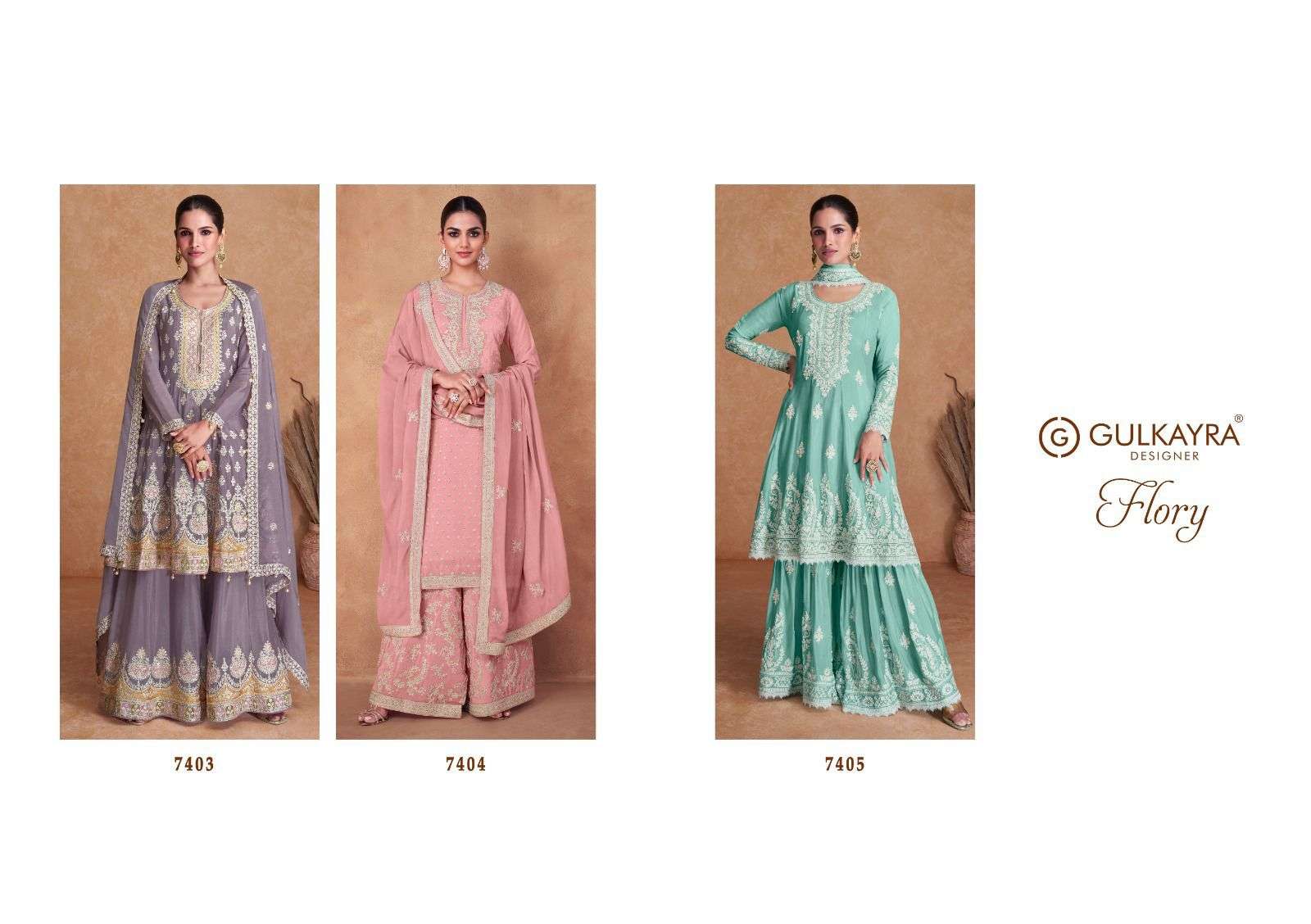 Gulkayra Flory Chinon Designer Salwar Suit Wholesale catalog