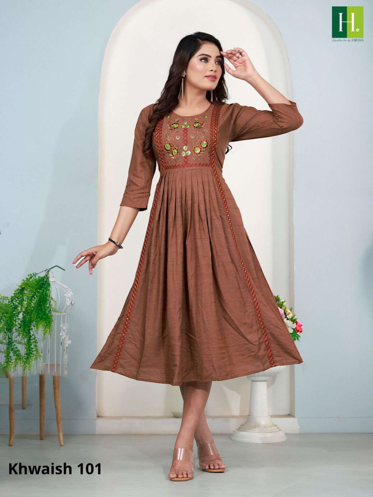 HIRWA Khwaish Kurti Wholesale catalog