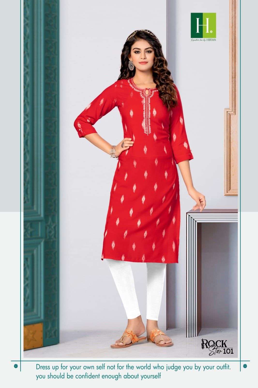 HIRWA ROCKSTAR Kurti Wholesale catalog