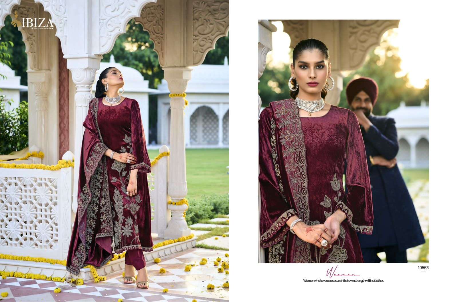 Ibiza Rajkumari Pashmina Dress Material Wholesale catalog