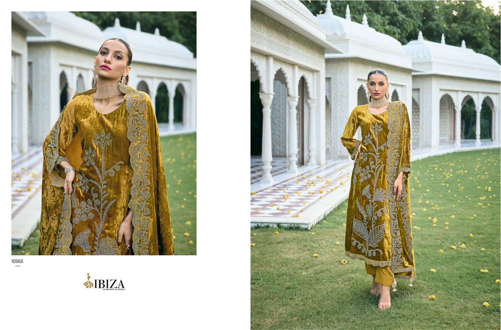 Ibiza Rajkumari Pashmina Dress Material Wholesale catalog