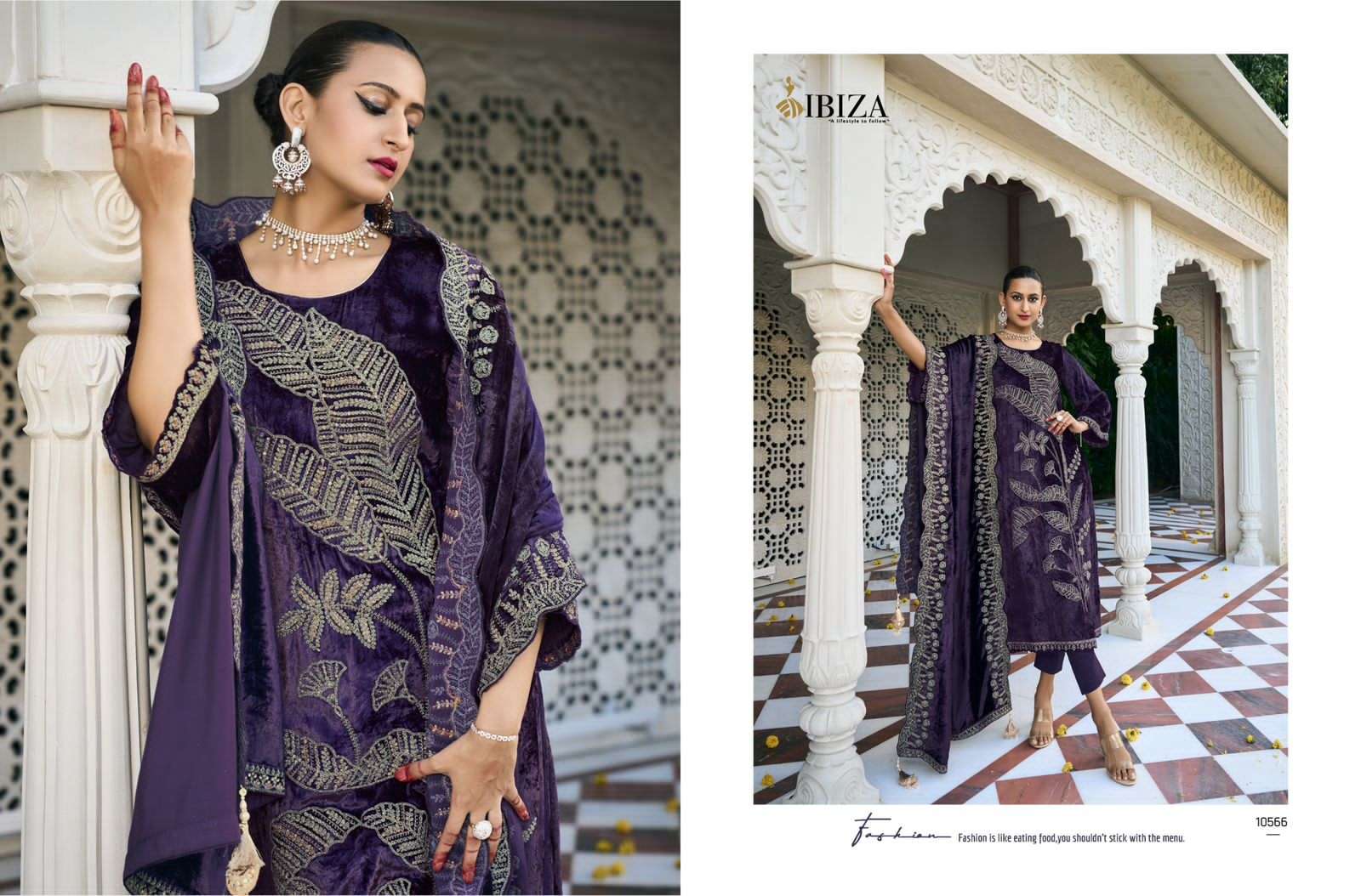 Ibiza Rajkumari Pashmina Dress Material Wholesale catalog
