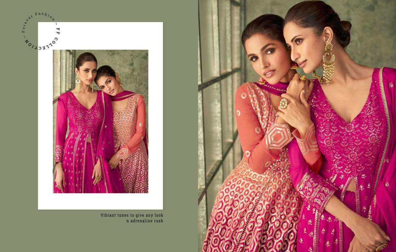 Inayat 5243 To 5245 Georgette Embroidery Salwar Kammez Wholesale catalog