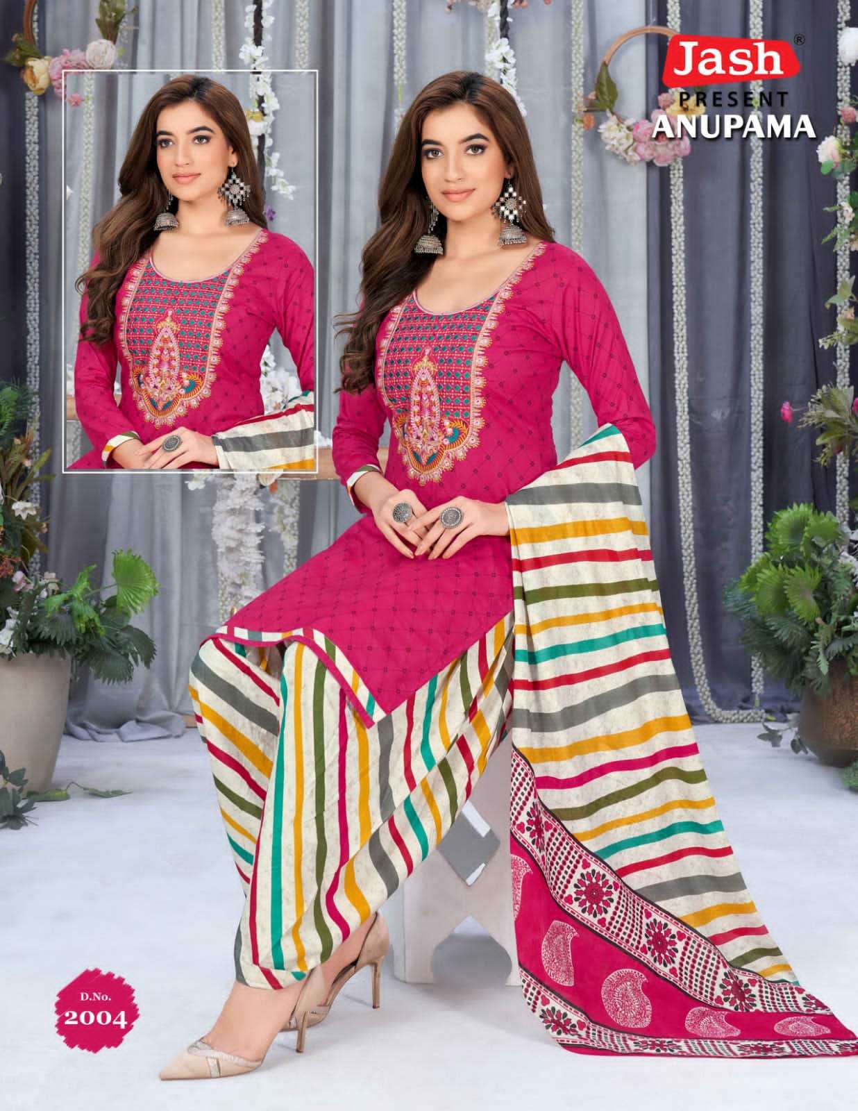 Jash Anupama Vol 2 Cotton Dress Material Wholesale catalog