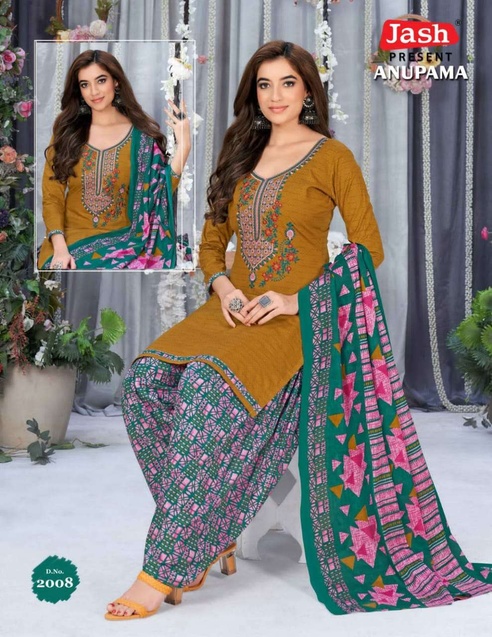 Jash Anupama Vol 2 Cotton Dress Material Wholesale catalog