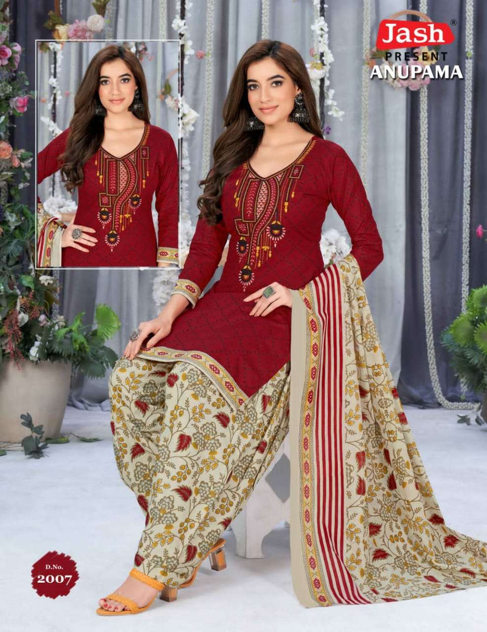 Jash Anupama Vol 2 Cotton Dress Material Wholesale catalog
