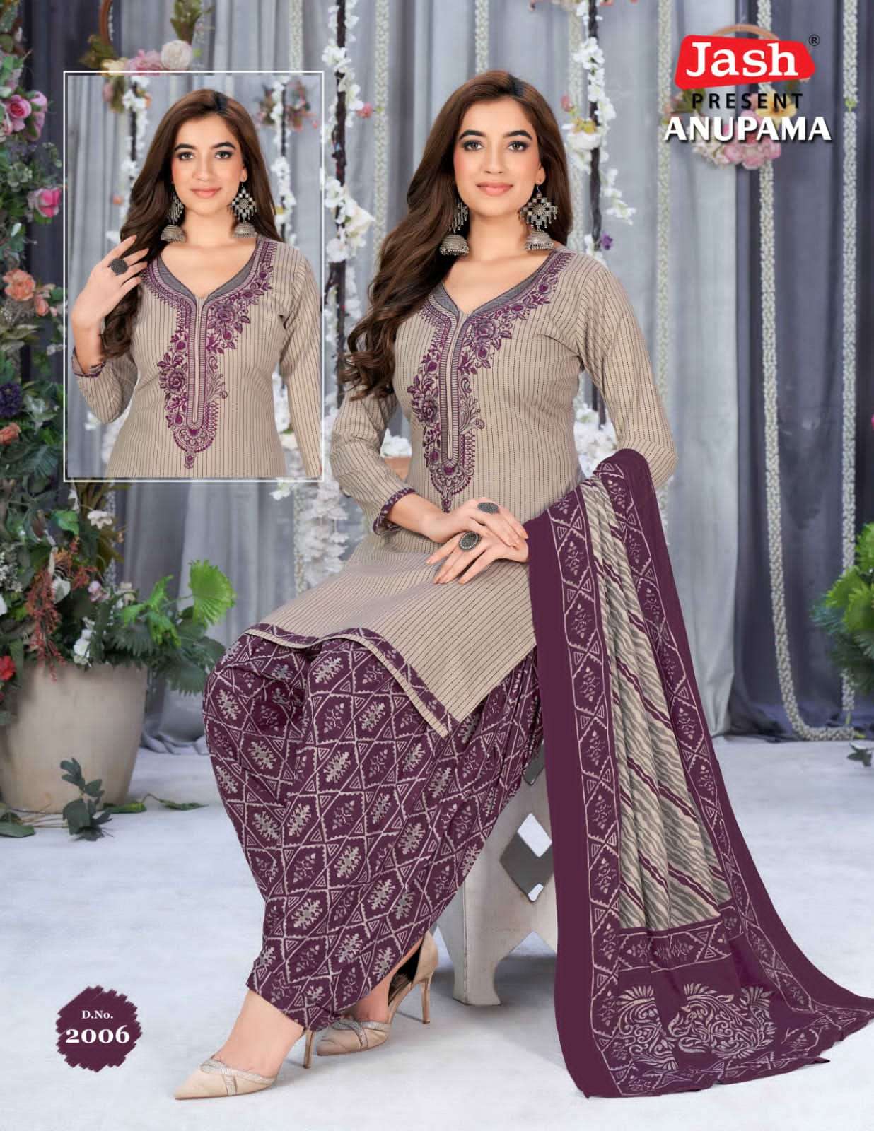 Jash Anupama Vol 2 Cotton Dress Material Wholesale catalog