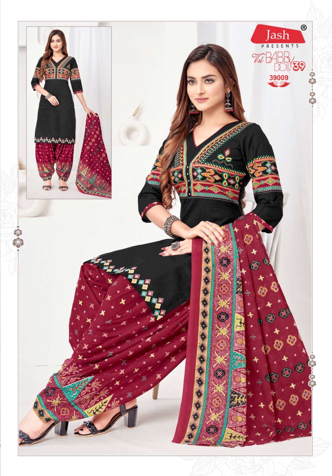 Jash Baby Doll Vol 39 Cotton Printed Dress materials Wholesale catalog
