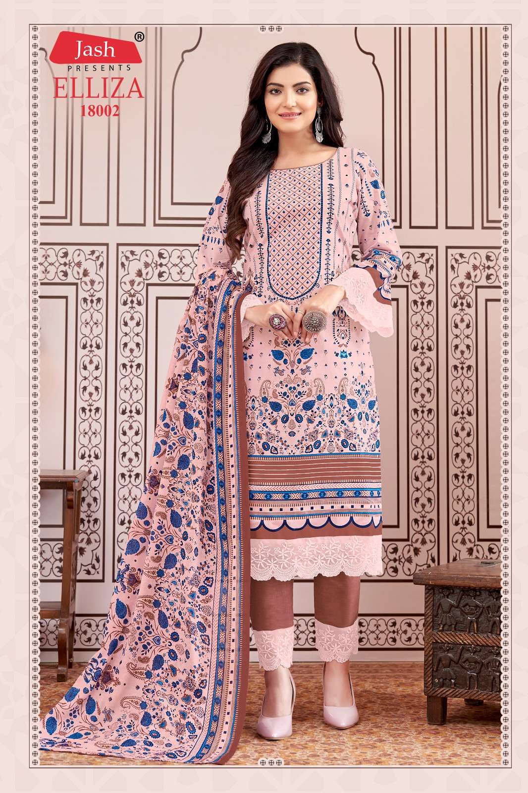 Jash Elliza Vol 18 Cotton Dress Material Wholesale catalog