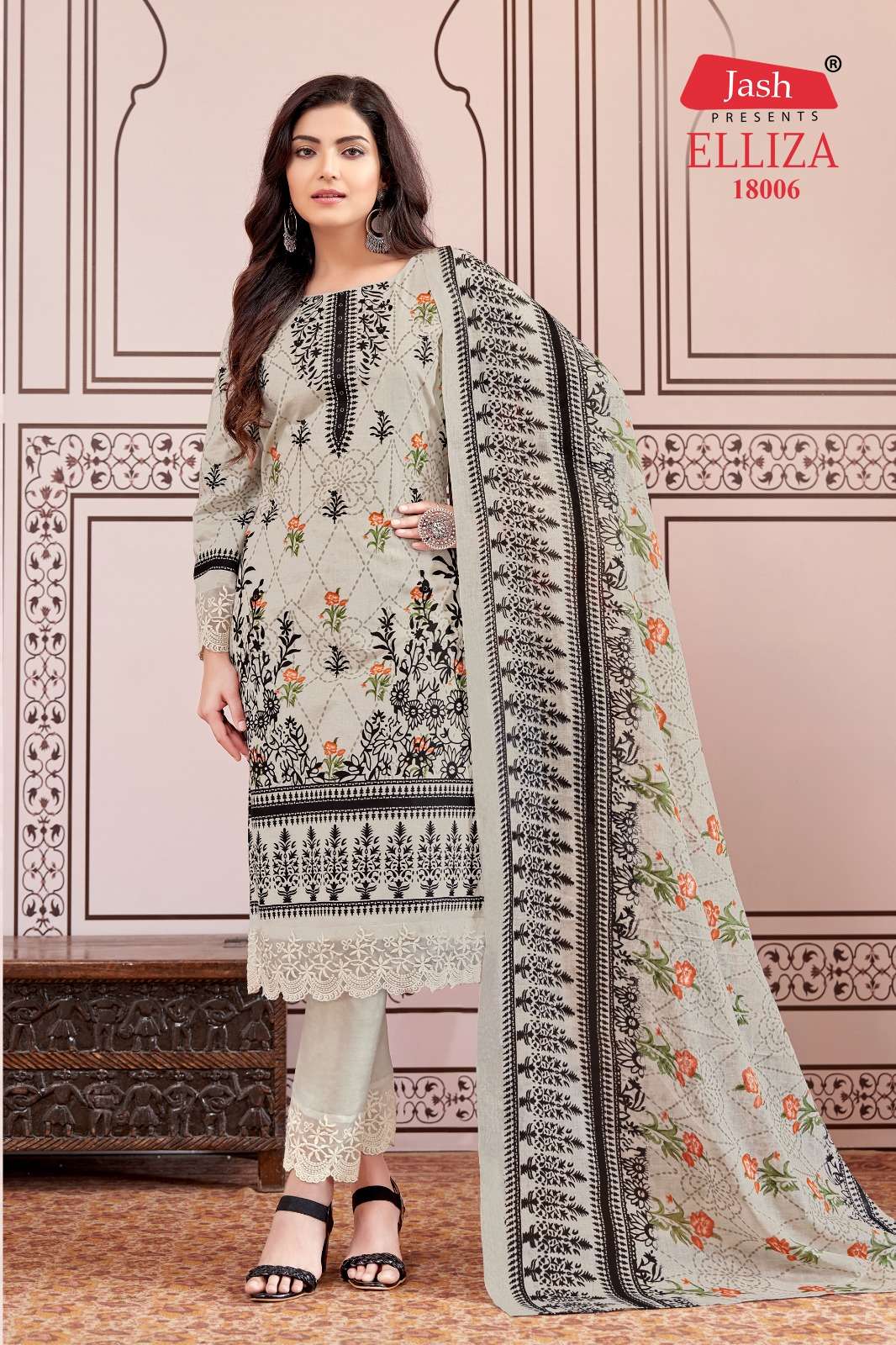 Jash Elliza Vol 18 Cotton Dress Material Wholesale catalog