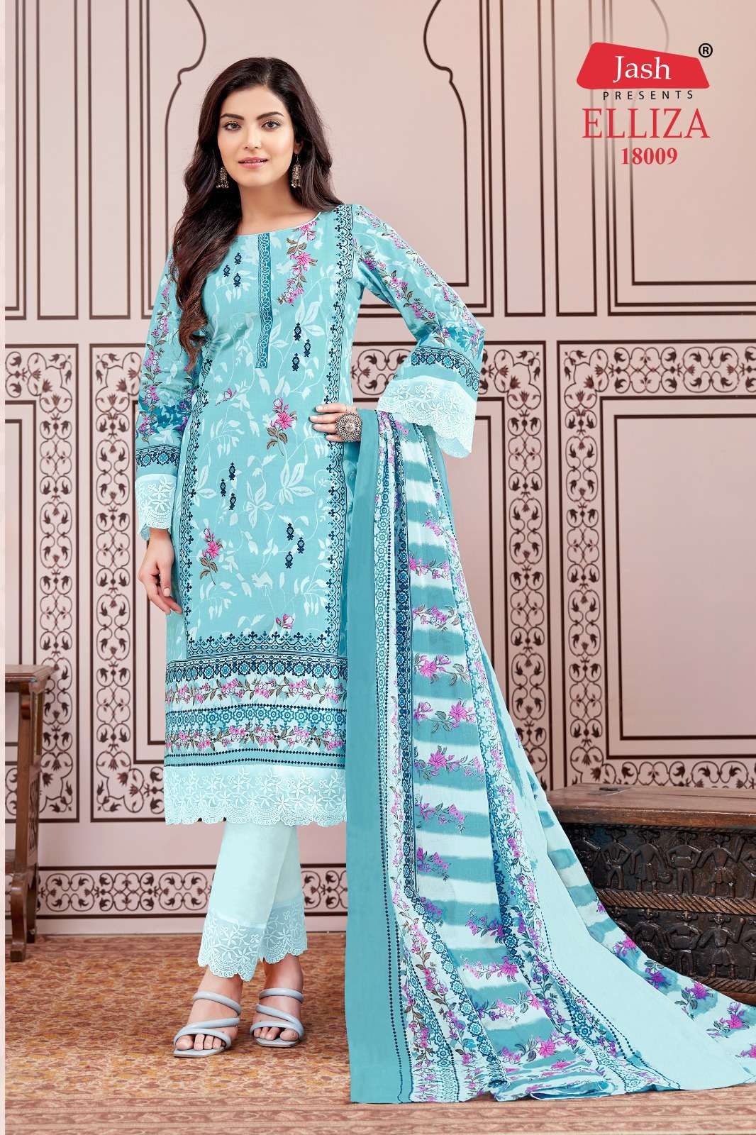Jash Elliza Vol 18 Cotton Dress Material Wholesale catalog