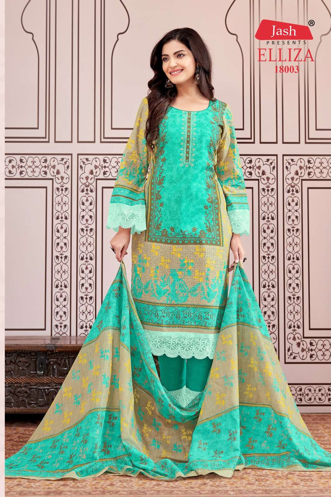 Jash Elliza Vol 18 Cotton Dress Material Wholesale catalog