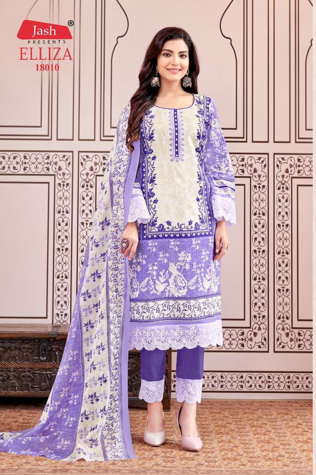 Jash Elliza Vol 18 Cotton Dress Material Wholesale catalog