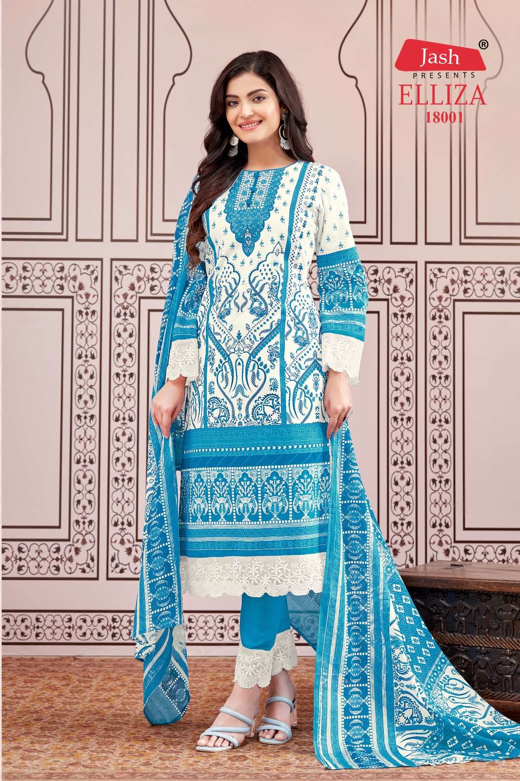 Jash Elliza Vol 18 Cotton Dress Material Wholesale catalog