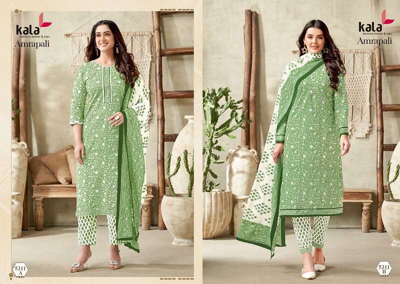 Kala Amarpali Vol-1-Dress Material -Wholesale Catalog
