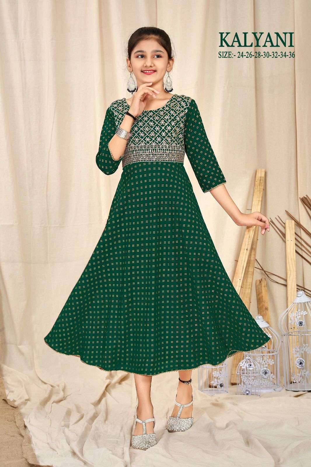 Kalyani Daughter Heavy Rayon Kurti Wholesale catalog