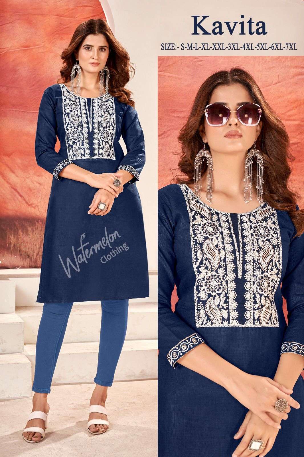 KAVITA MAGIC COTTON Kurti Wholesale catalog