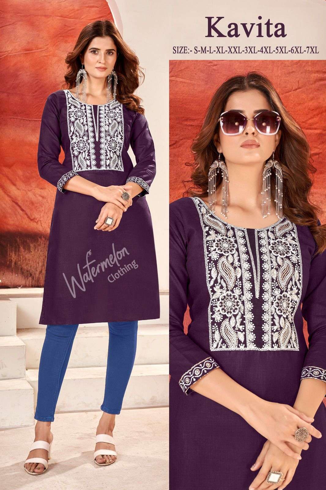 KAVITA MAGIC COTTON Kurti Wholesale catalog