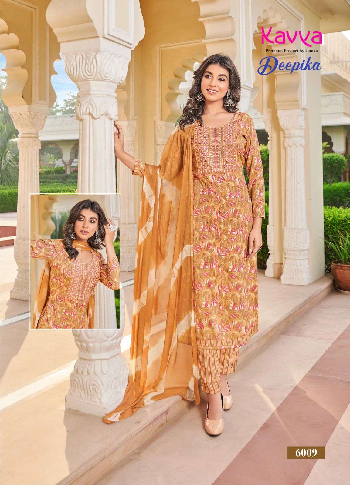 Kavya Deepika Vol 6 Embroidery Readymade Dress Wholesale catalog