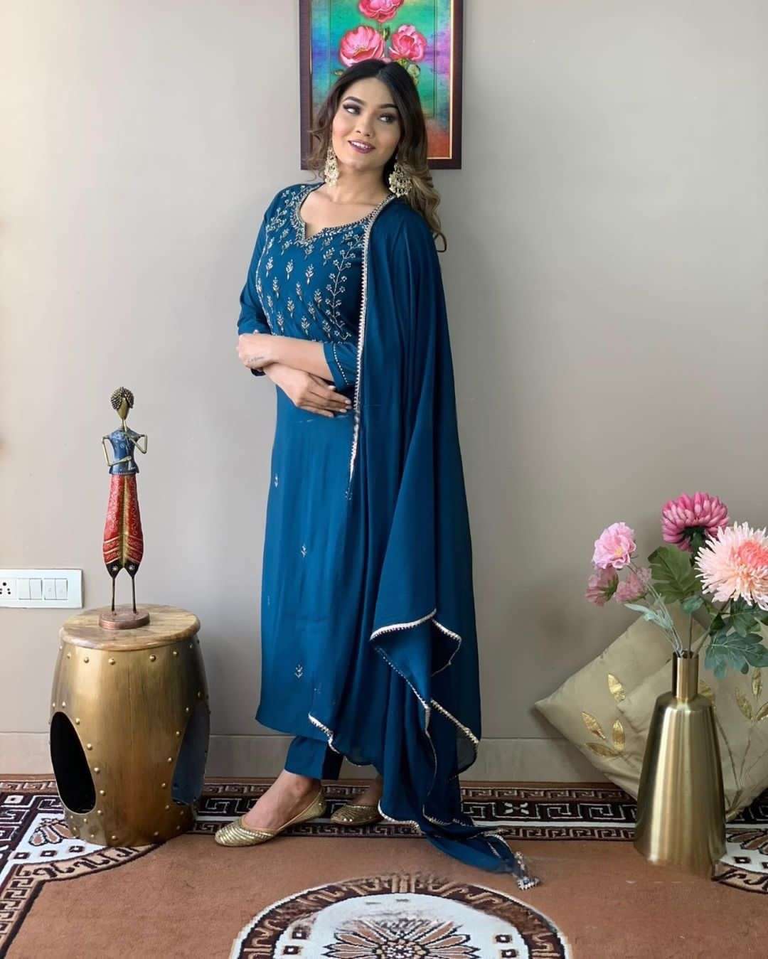 Kayra A 1 Rayon Kurti With Bottom Dupatta Wholesale catalog