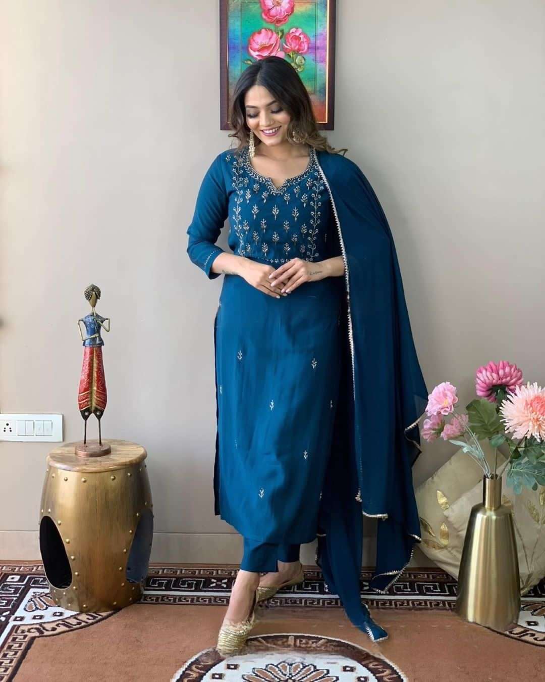 Kayra A 1 Rayon Kurti With Bottom Dupatta Wholesale catalog