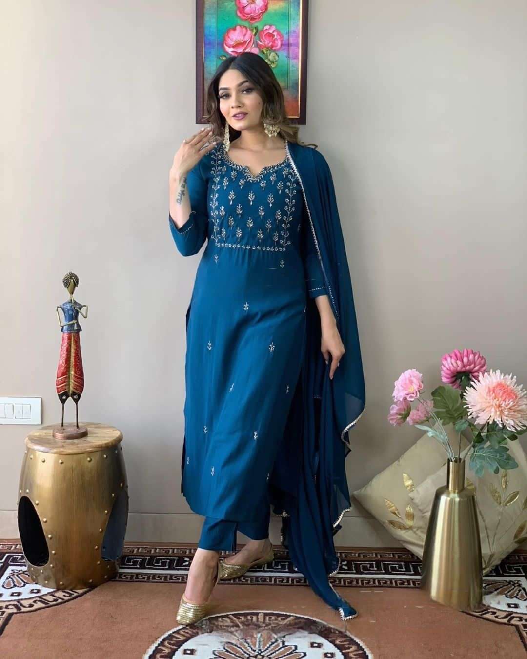Kayra A 1 Rayon Kurti With Bottom Dupatta Wholesale catalog