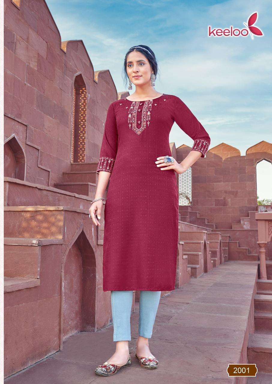 Keeloo Rosie Vol 2 Fancy Designer Kurti Wholesale catalog
