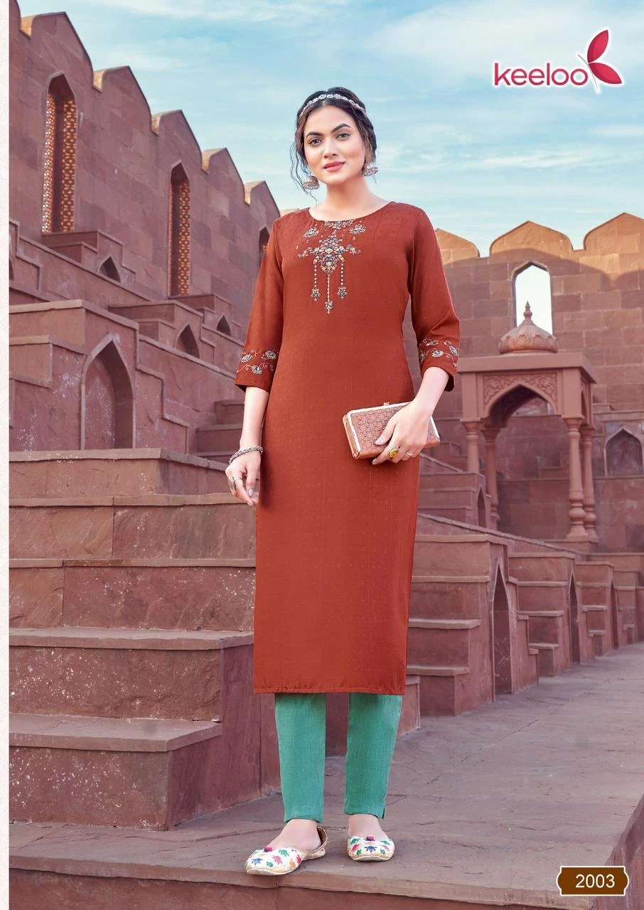 Keeloo Rosie Vol 2 Fancy Designer Kurti Wholesale catalog