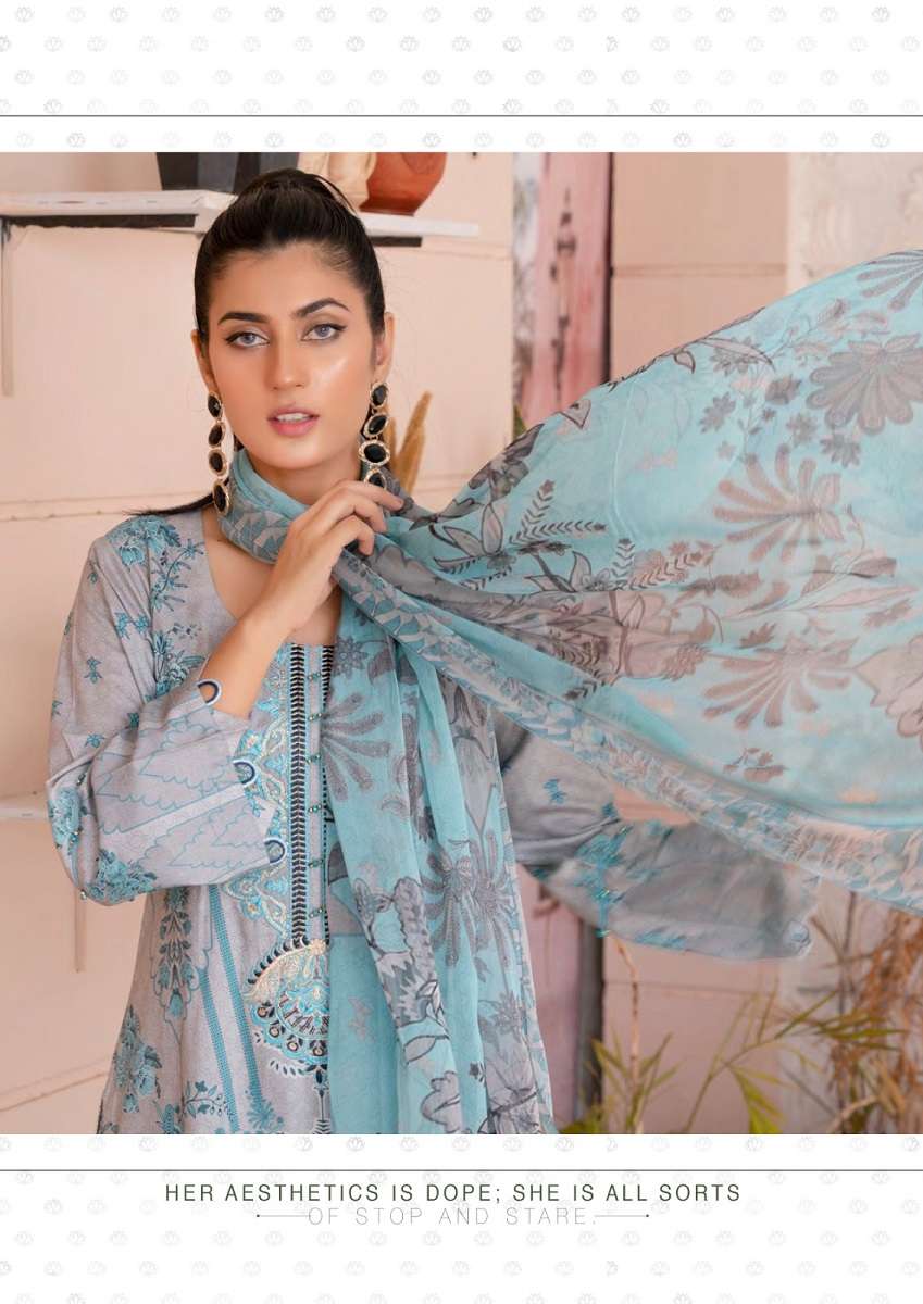 Keval Kaira Vol 16 Karachi Cotton Dress Material Wholesale catalog