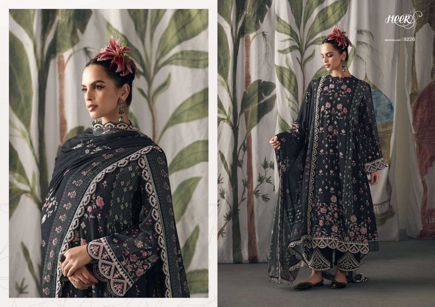 Kimora Heer Mashallah Maslin Digital Salwar Kameez Wholesale catalog