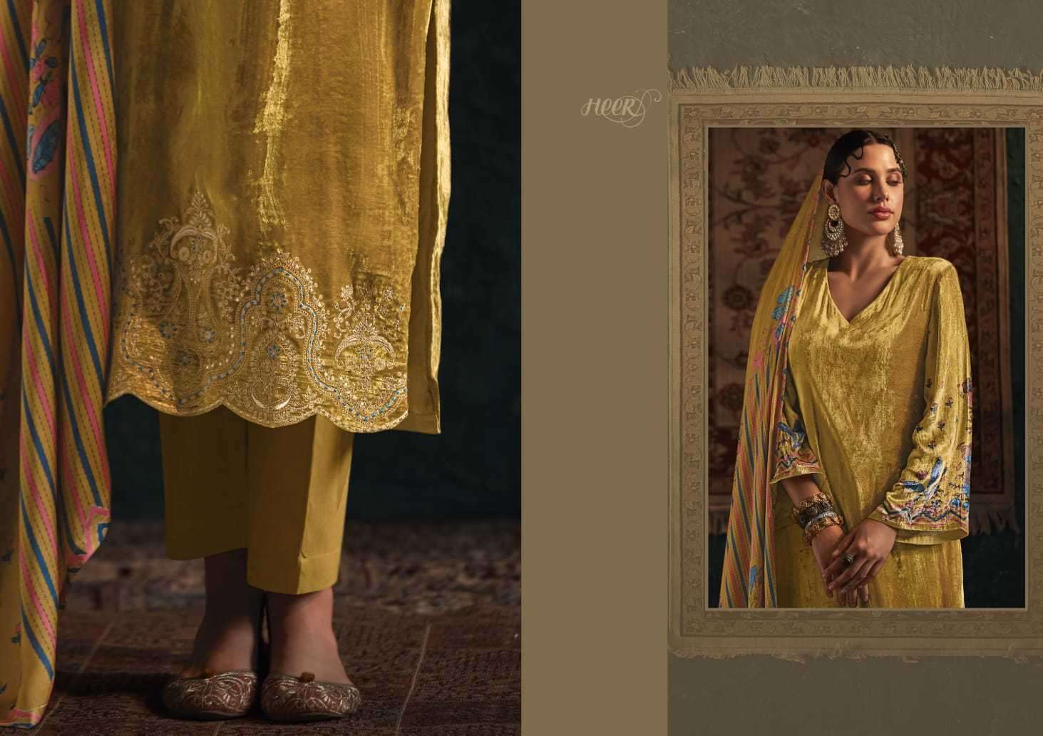 Kimora Heer Salam E Ishq Printed Salwar Suits Wholesale catalog