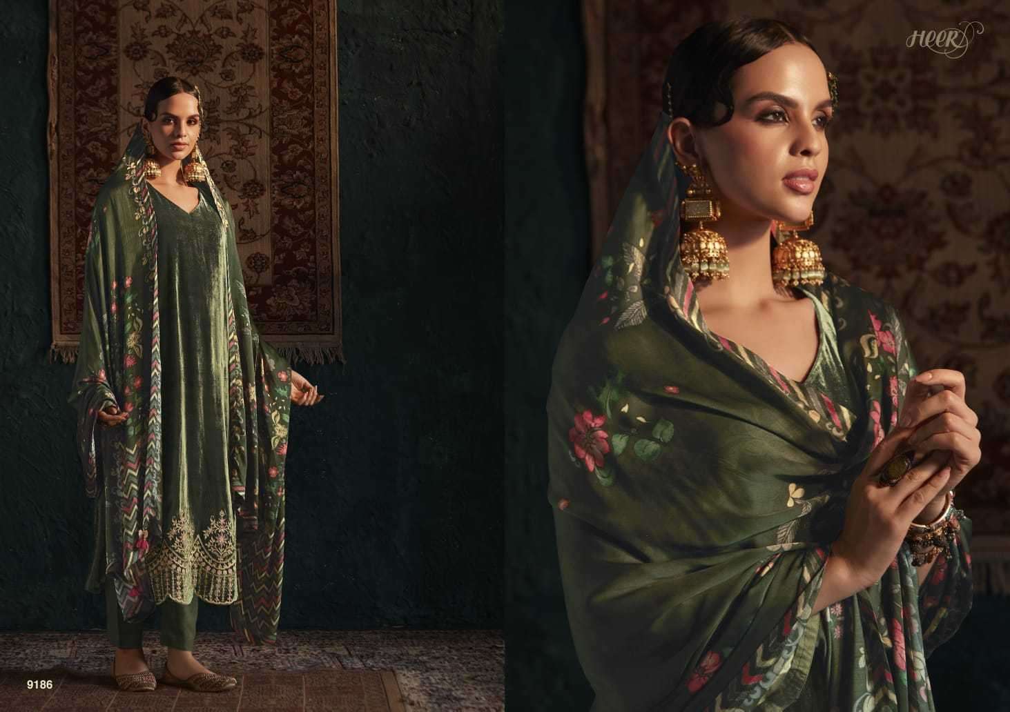Kimora Heer Salam E Ishq Printed Salwar Suits Wholesale catalog