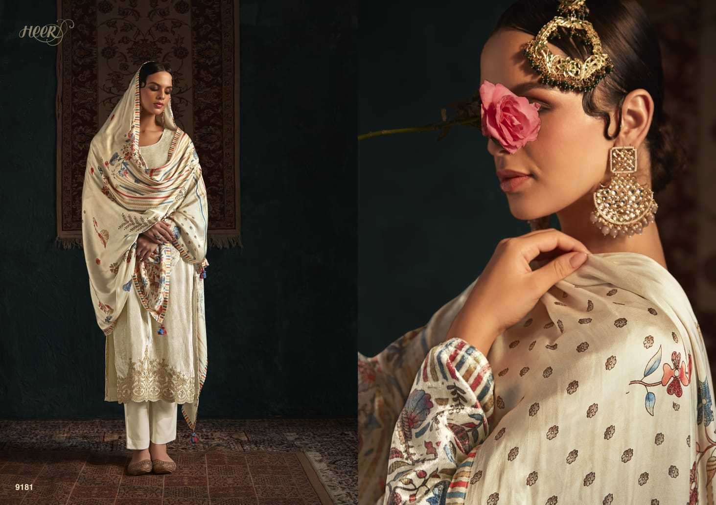 Kimora Heer Salam E Ishq Printed Salwar Suits Wholesale catalog